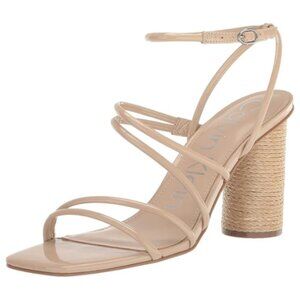 Calvin Klein Women's Sizzle Heeled Sandal Size 8.5 M, TAUPE 240
